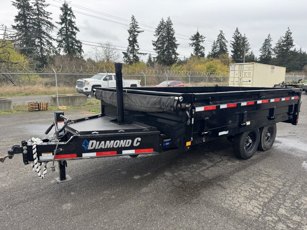 Diamond C 8x14 Deckover