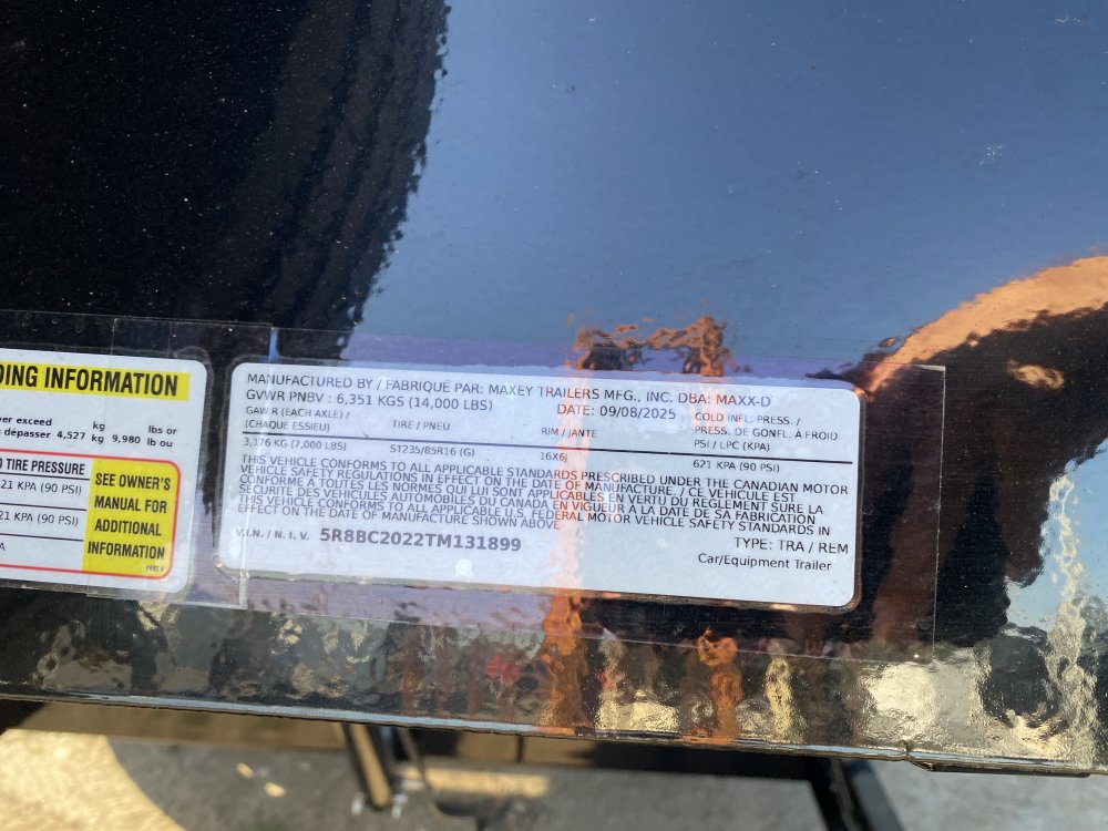 MAXX-D 8.5x20 14,000 Tilt