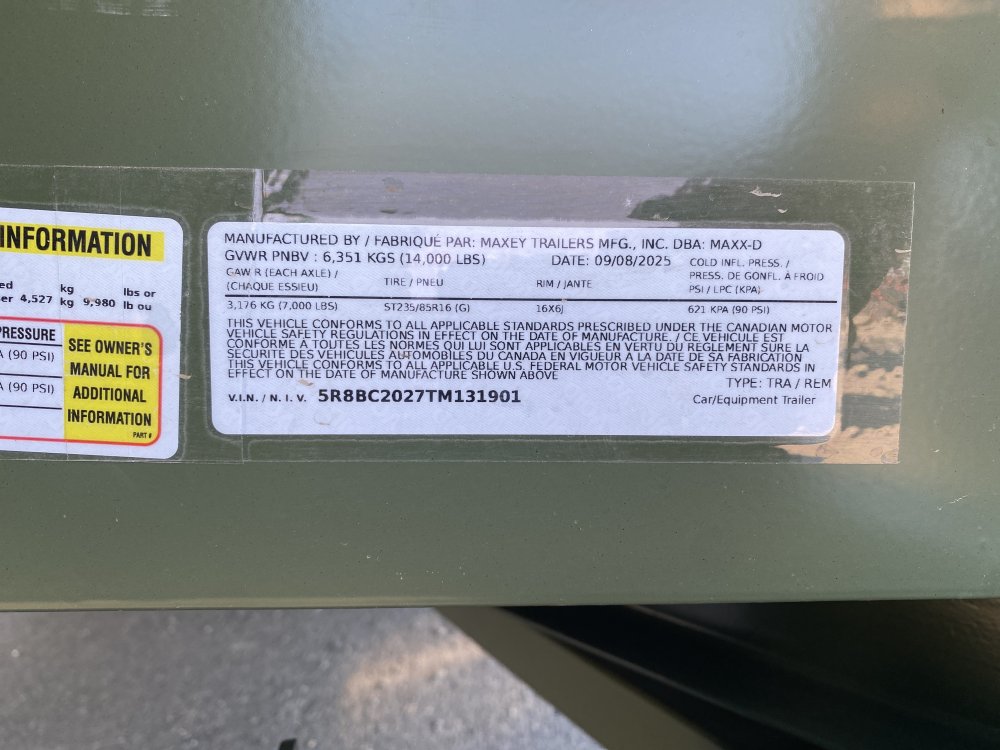 MAXX-D 8.5x20 14,000 Tilt