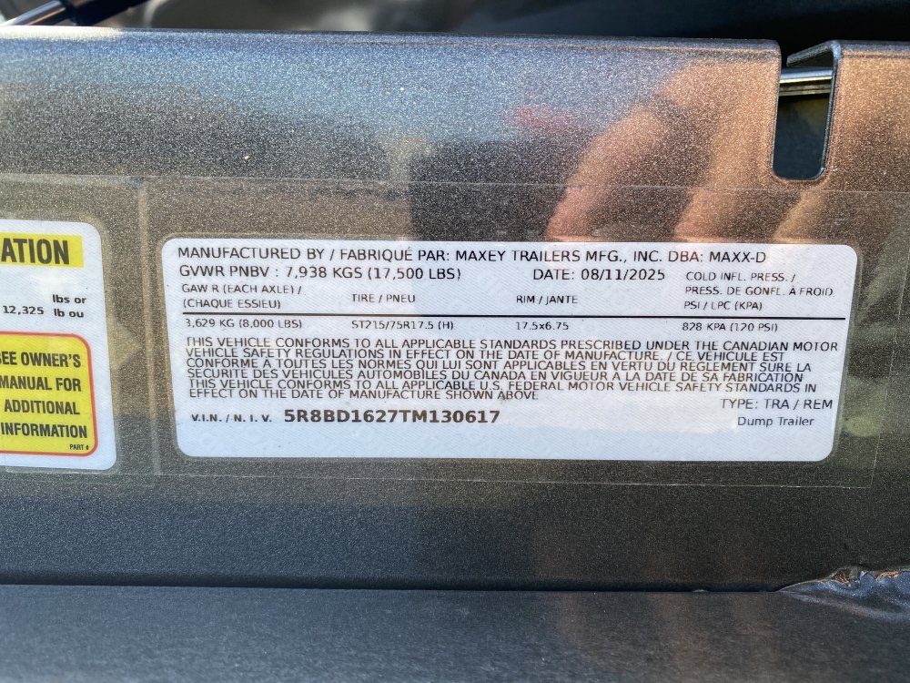 MAXX-D 7x16 17,500 Dump