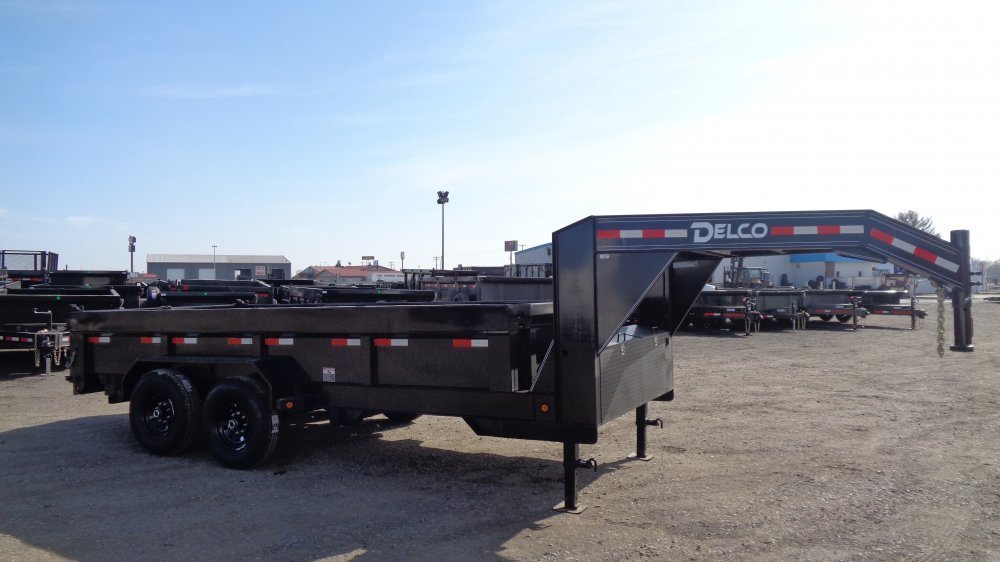 Delco 7x16 Gooseneck