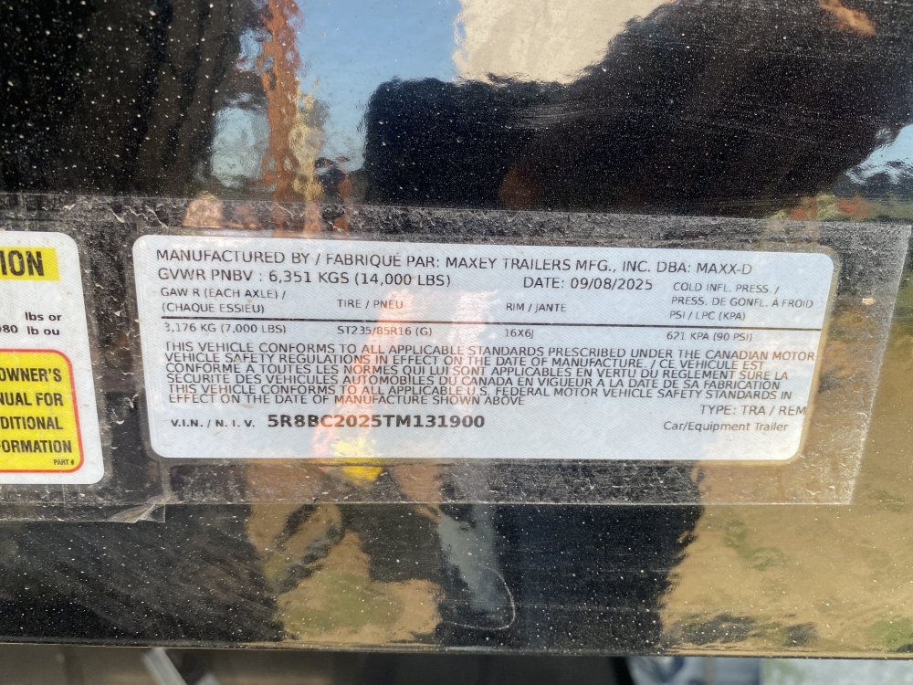 MAXX-D 8.5x20 14,000 Tilt