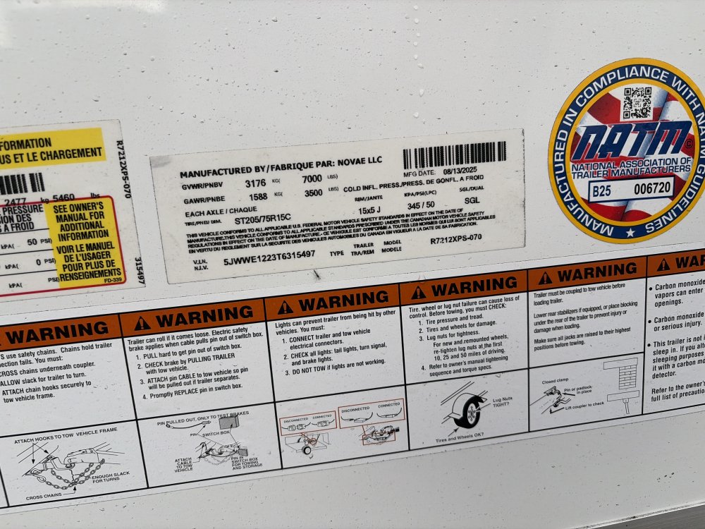 Mirage 6x12 7,000 Enclosed