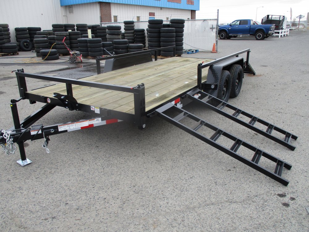 Versatile 7x18 7,000 Flatbed