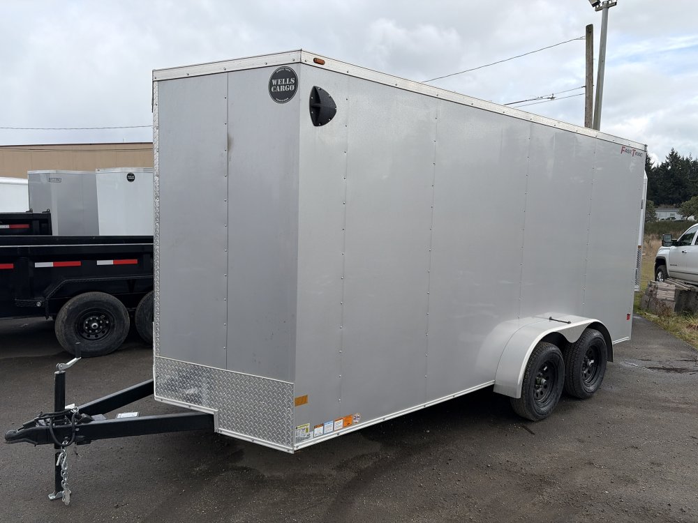 Wells Cargo 7x16 7,000 Enclosed Cargo