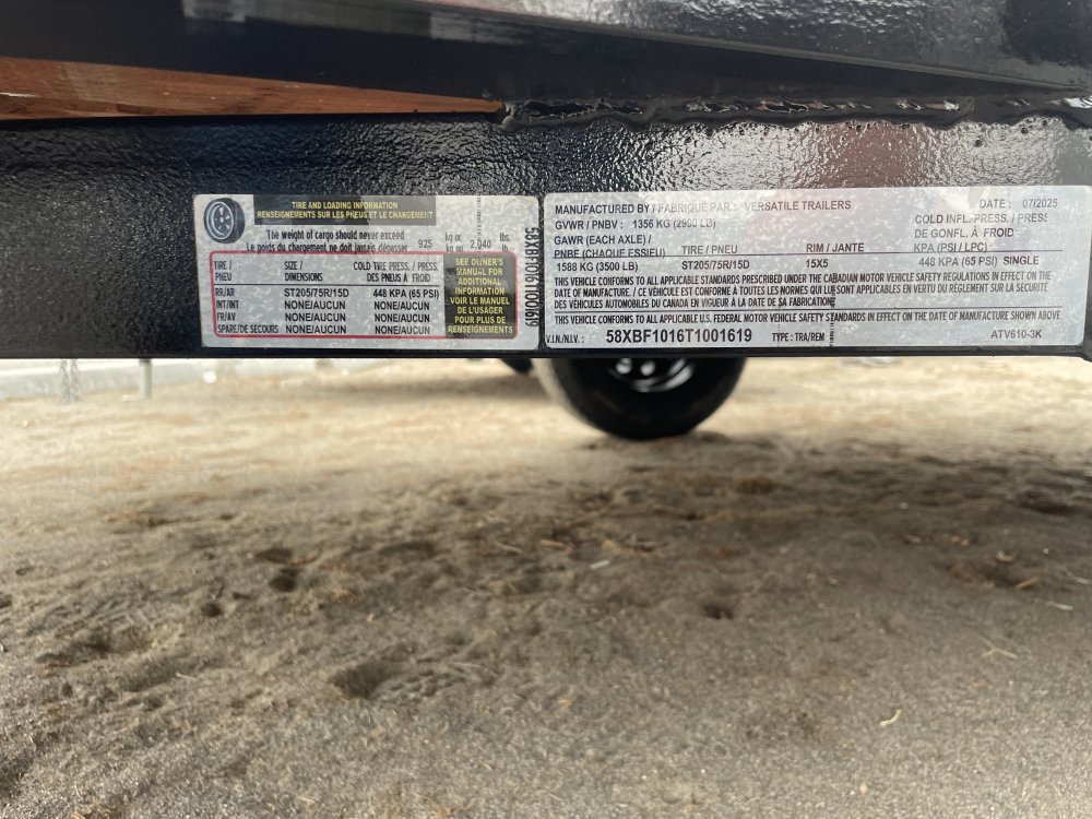 Versatile 6x10 2,990 Utility