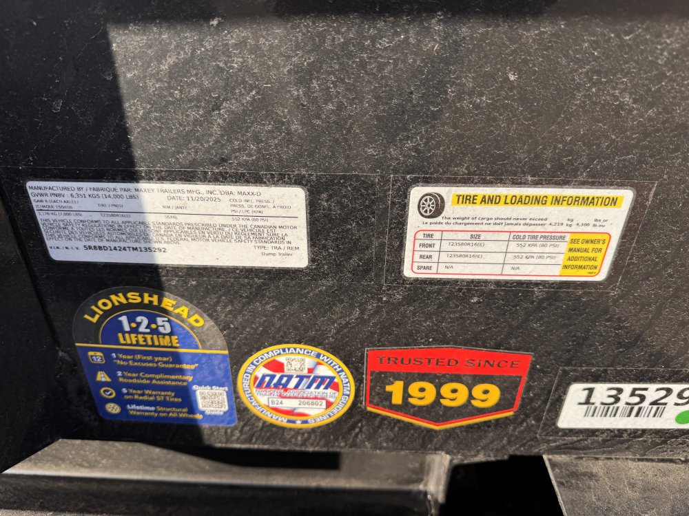 Maxx-D 7x14 14,000 Dump