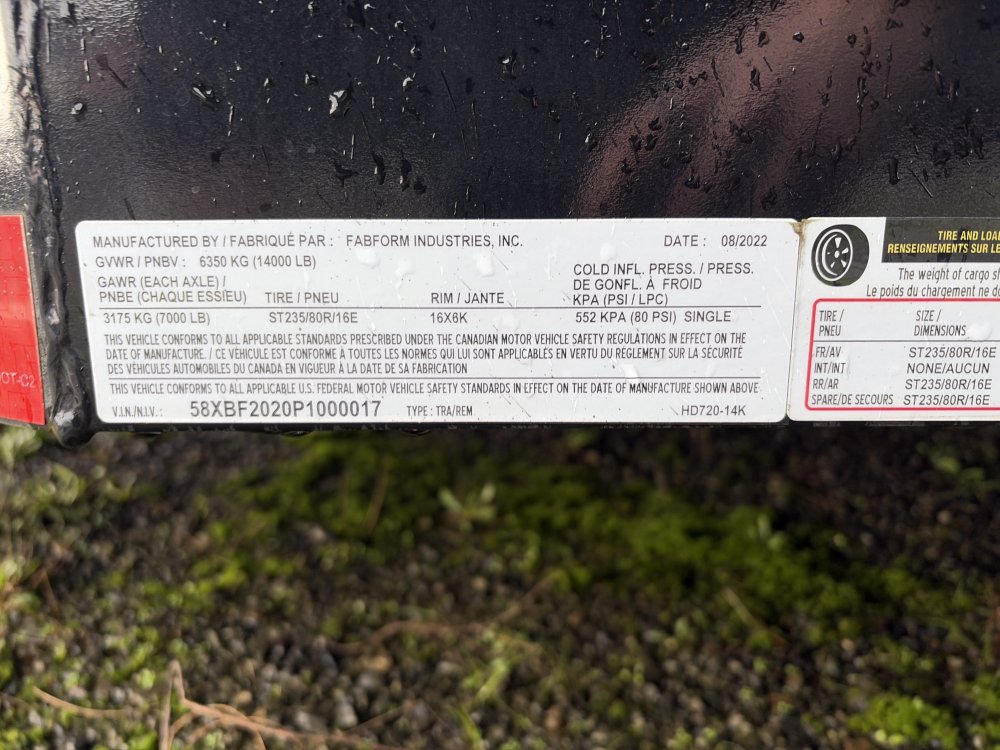 Versatile 7x20 14,000 Car Hauler