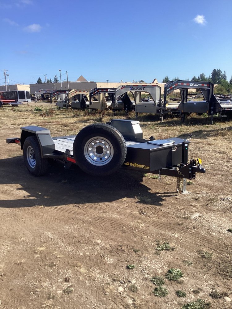 No Ramp 7x12 7,000 Flatbed