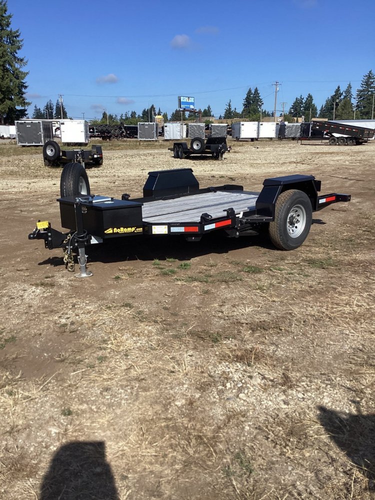 No Ramp 7x12 7,000 Flatbed