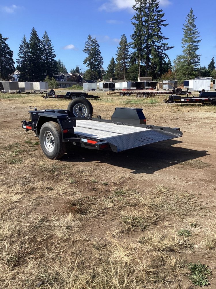 No Ramp 7x12 7,000 Flatbed