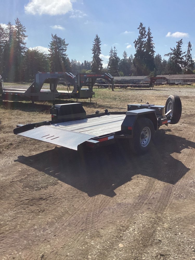 No Ramp 7x12 7,000 Flatbed