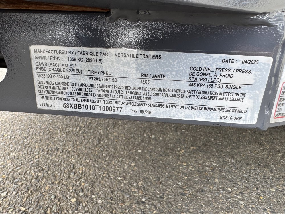 Versatile 5x10 2,990 Utility