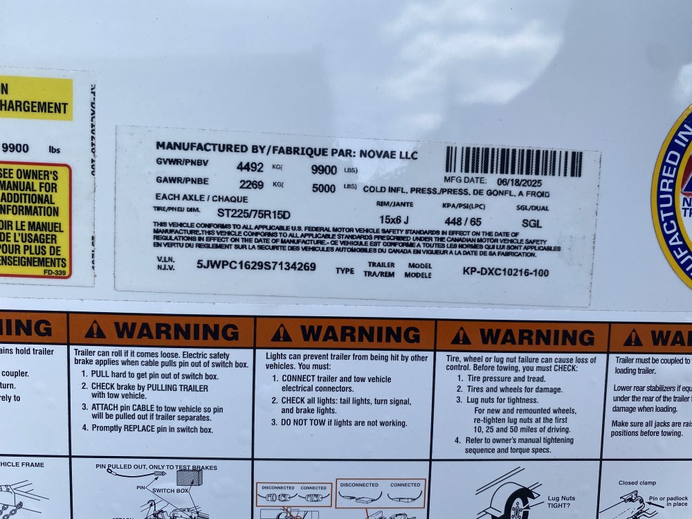 Pace American 8.5x16 9,900 Enclosed