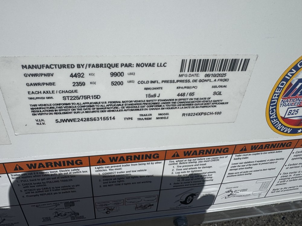 Mirage 8.5x24 9,900 Enclosed