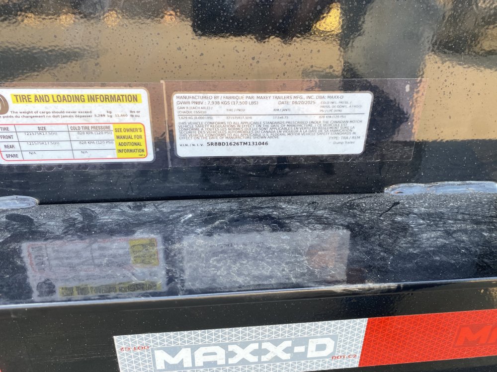 MAXX-D 7x16 17,500 Dump