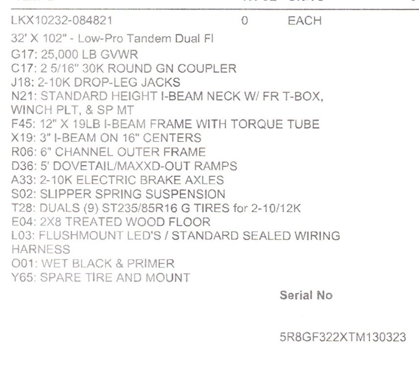 Maxx-D 8.5x32 25,000 Gooseneck