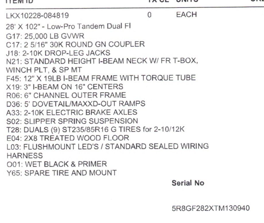 Maxx-D 8.5x28 25,000 Gooseneck