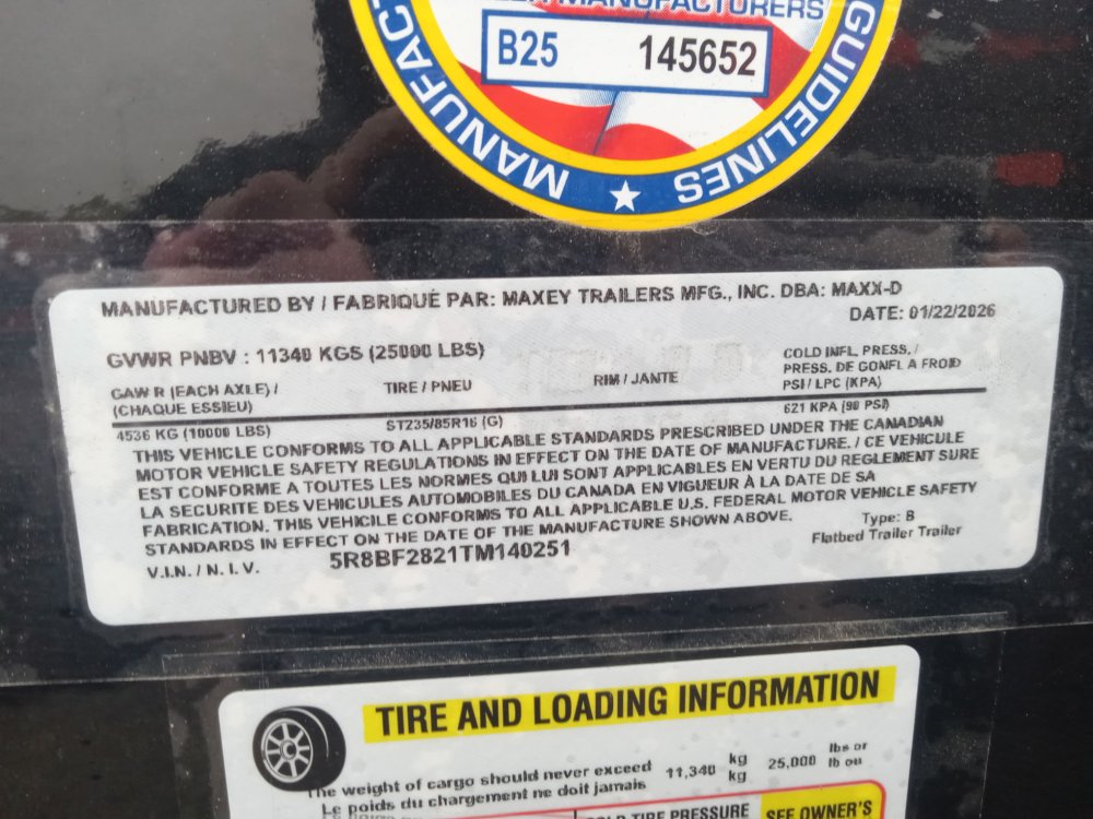 Maxx-D 8.5x28 25,000 Gooseneck