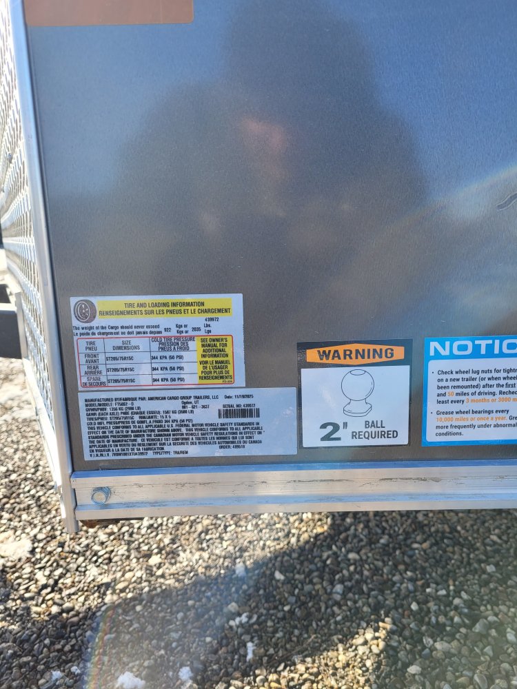 Wells Cargo 5x8 2,990 Enclosed Cargo