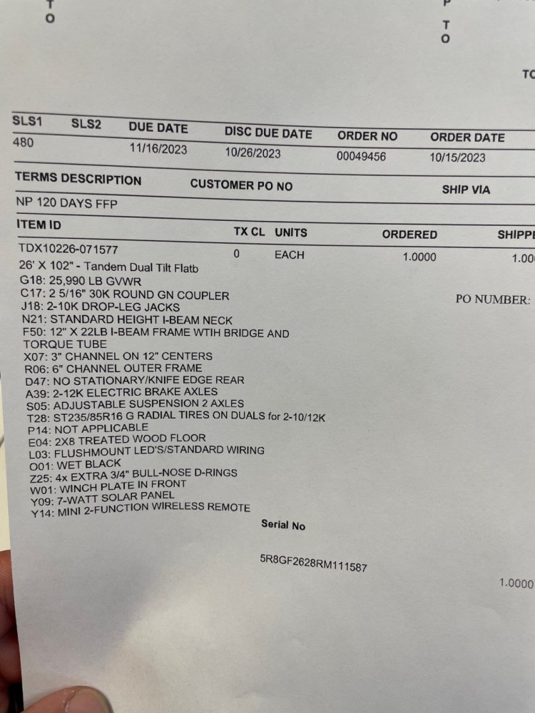 MAXX-D 8.5x26 25,990 Gooseneck