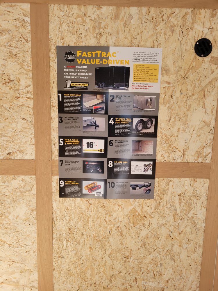 Wells Cargo 8.5x20 7,000 Enclosed Cargo