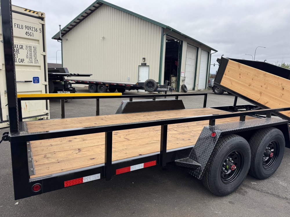 Walton 7x20 14,000 Flatbed