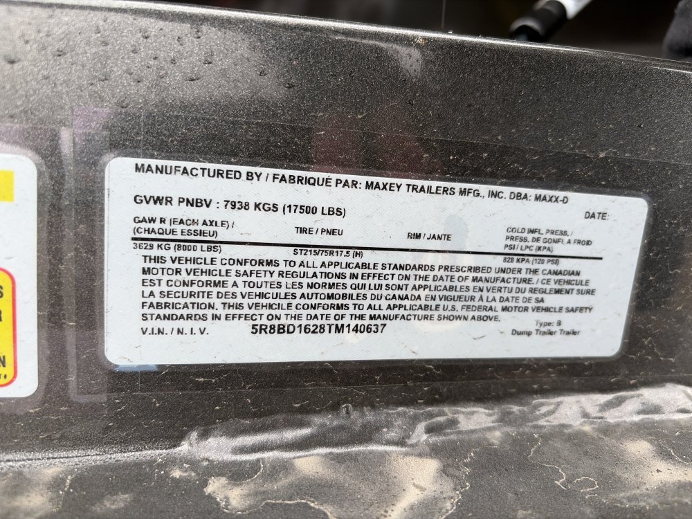 Maxx-D 7x16 17,500 Dump