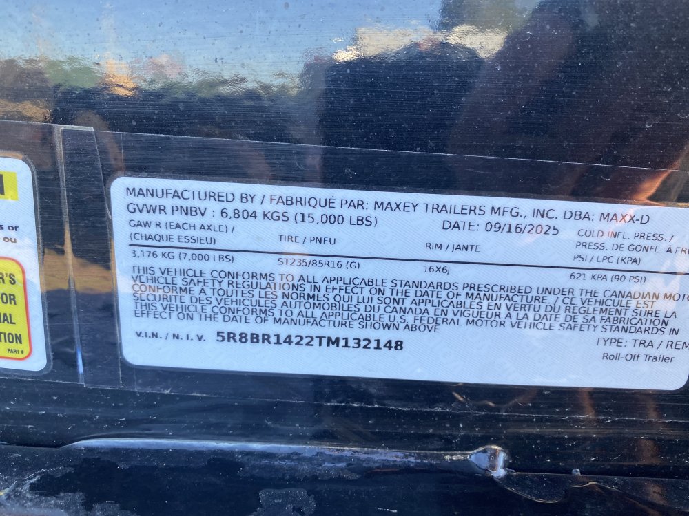 MAXX-D 7x14 15,000 Roll-Off