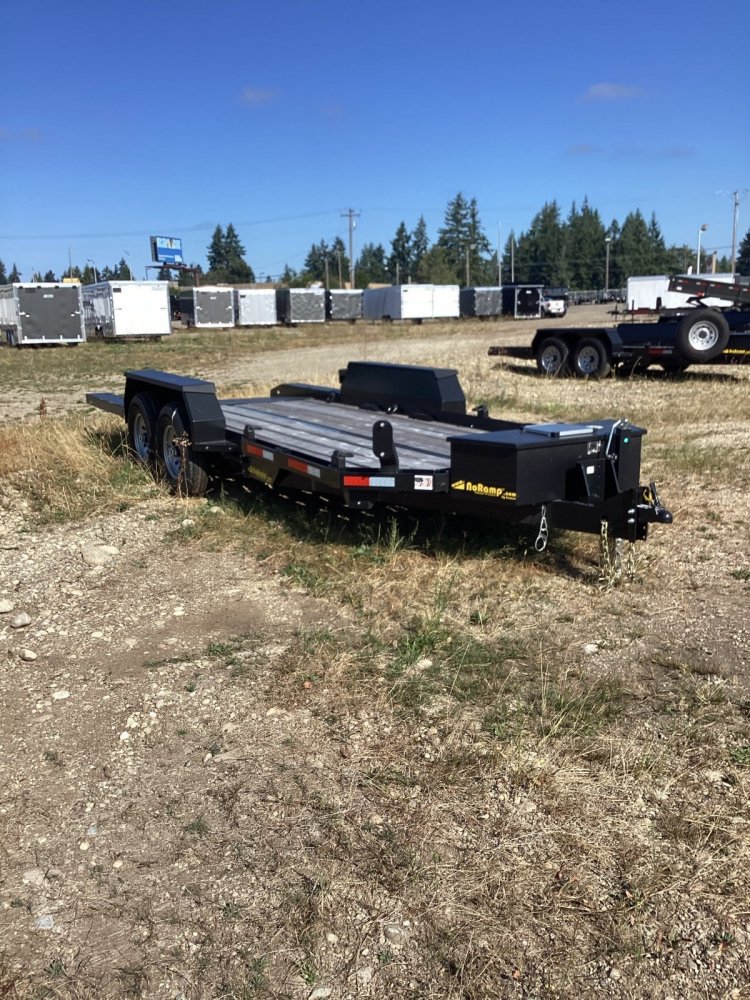 No Ramp 7x20 Flatbed