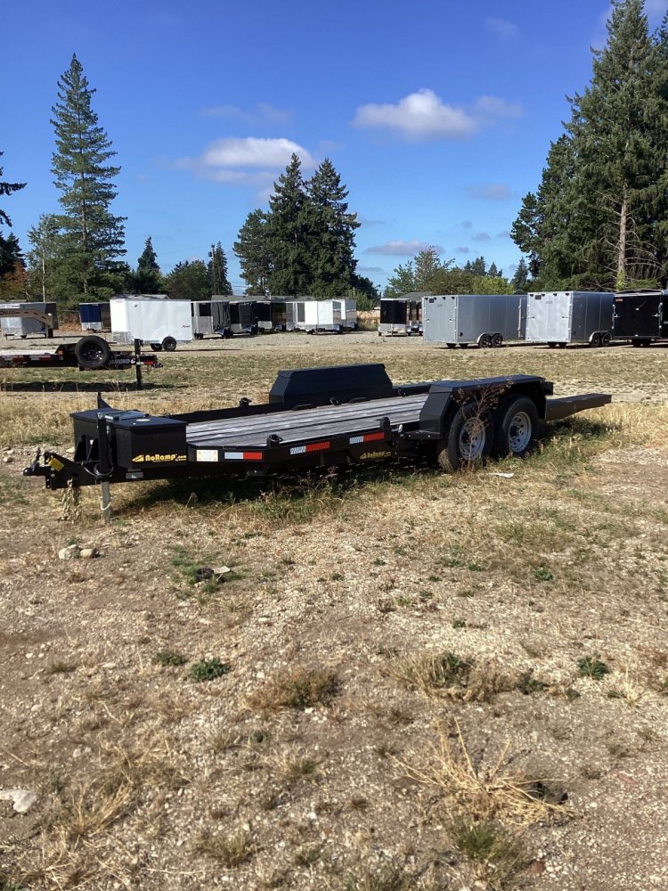 No Ramp 7x20 Flatbed