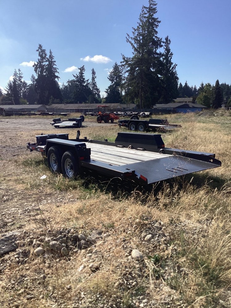 No Ramp 7x20 Flatbed