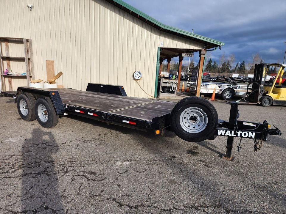 Walton 7x20 14,000 Flatbed