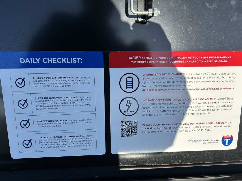 Interstate 6x12 12,000 Dump