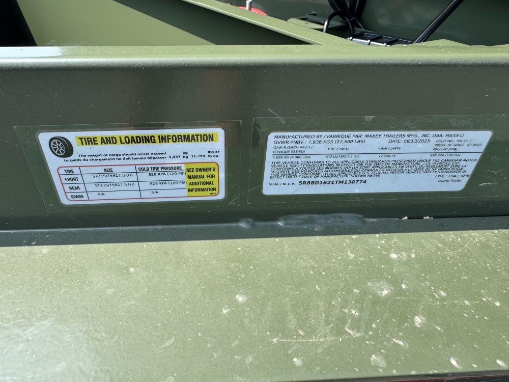 MAXX-D 7x16 17,500 Dump