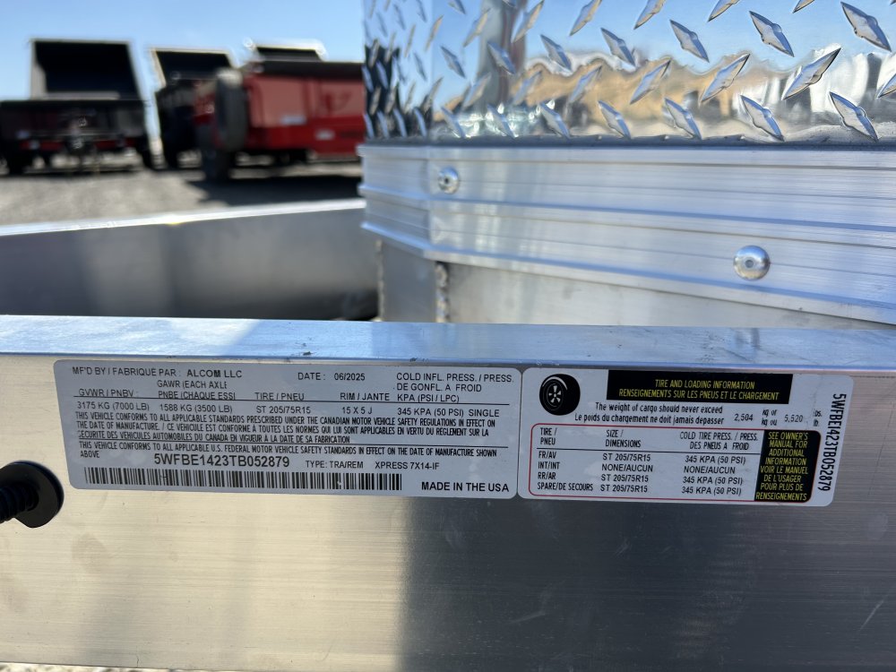 Xpress 7x14 7,000 Enclosed