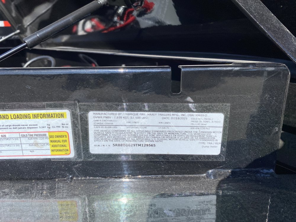 MAXX-D 7x16 17,500 Dump