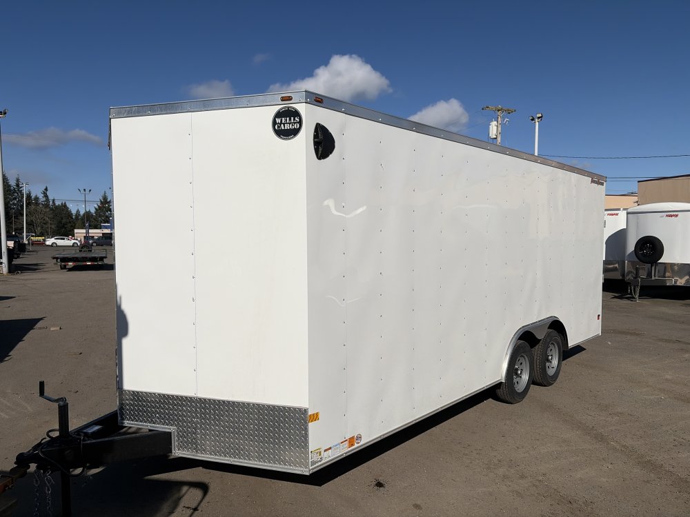 Wells Cargo 8.5x20 7,000 Enclosed Cargo