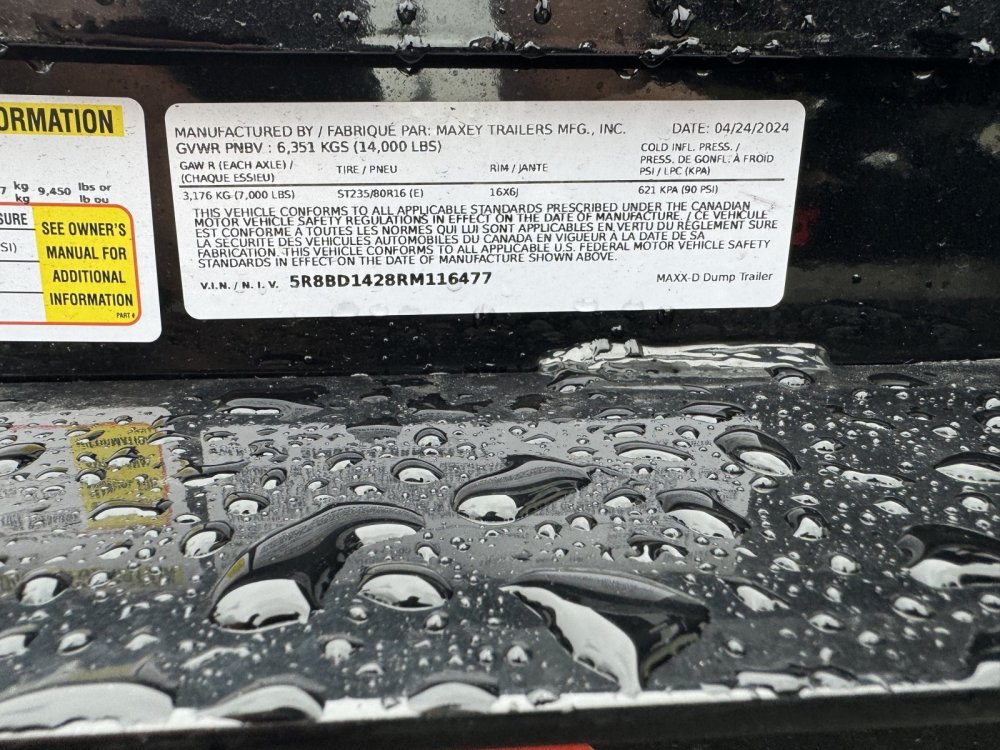 MAXX-D 7x14 14,000 Dump