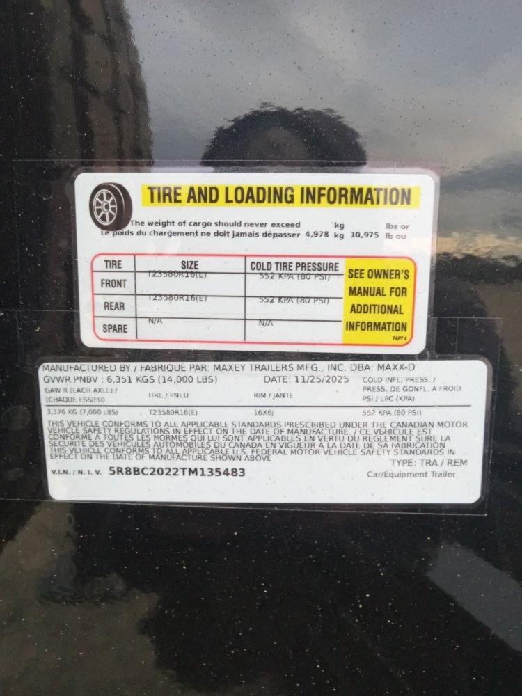 Maxx-D 7x20 14,000 Deck In-Between