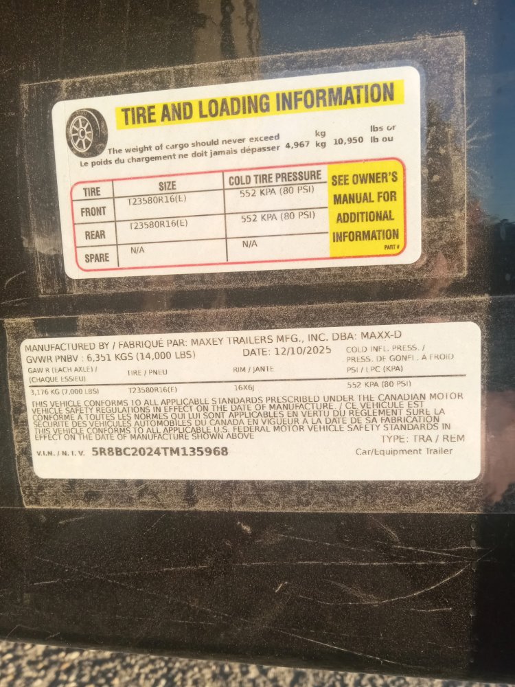 Maxx-D 8.5x20 14,000 Car Hauler