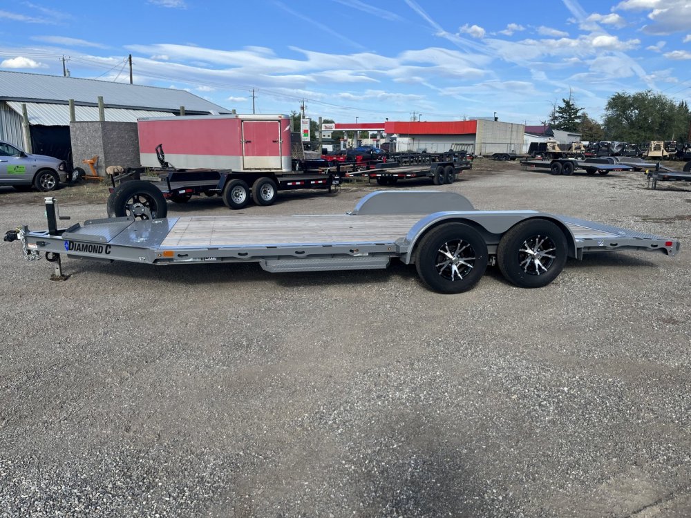 Diamond C 7x18 7,000 Car Hauler