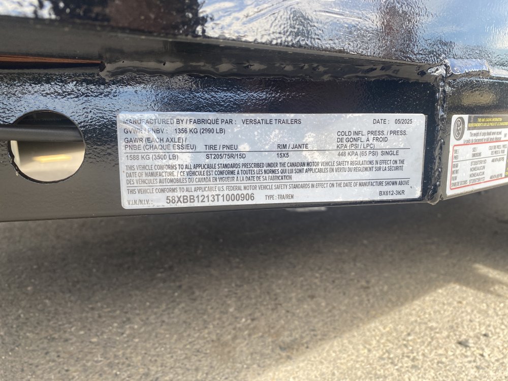Versatile 6x12 2,990 Utility