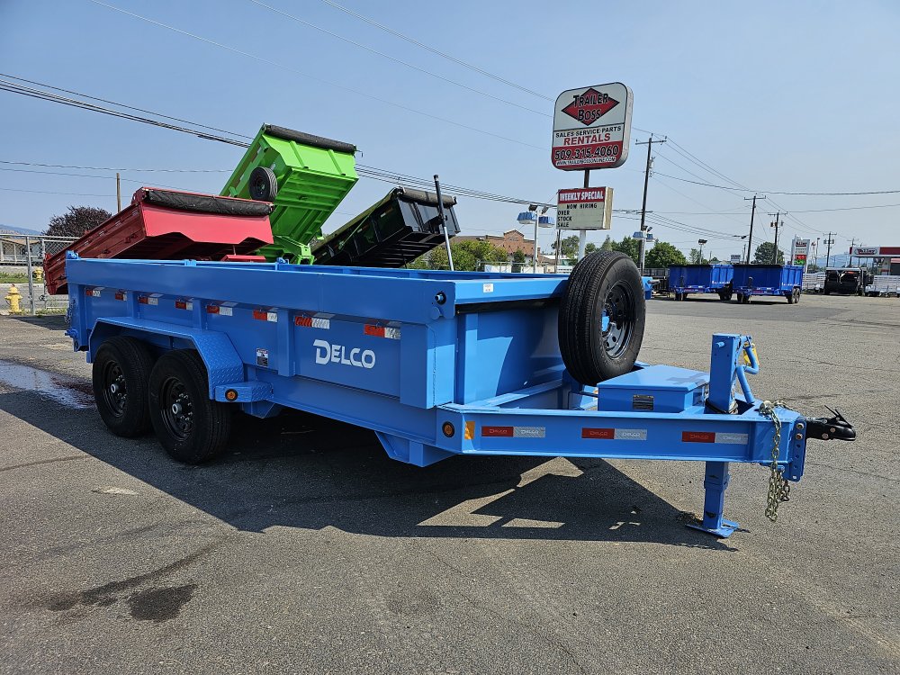 Delco 7x14 14,000 Dump