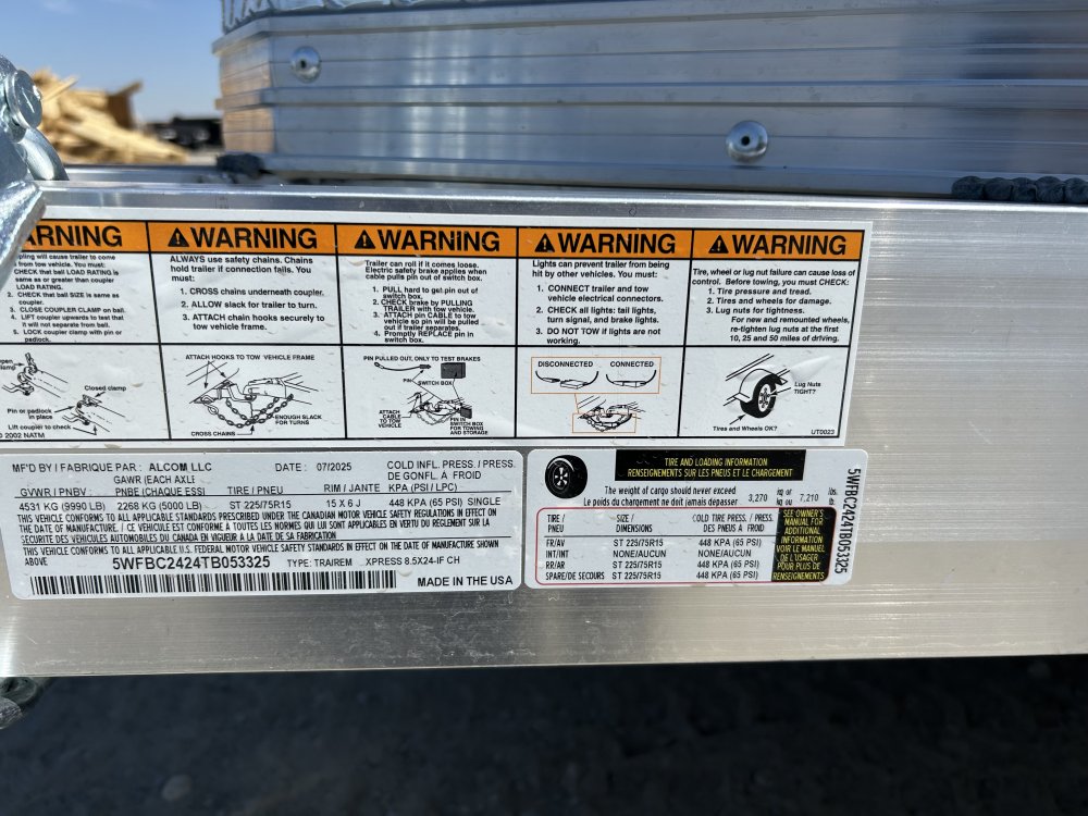 Xpress 8.5x24 9,990 Enclosed