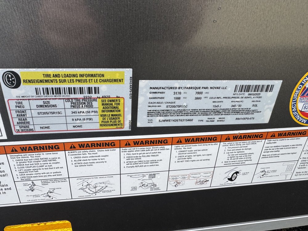 Mirage 7x14 7,000 Enclosed