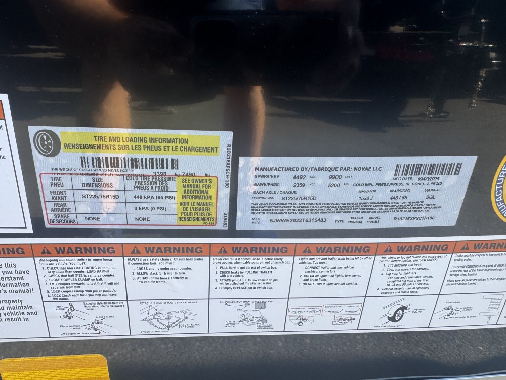 Mirage 8.5x16 9,900 Enclosed