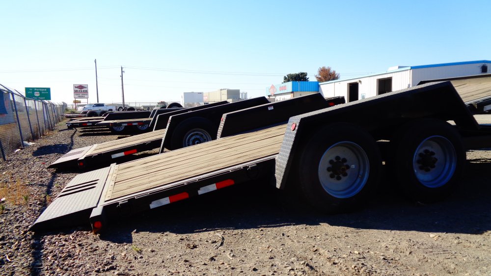 Walton 7x18 16,000 Flatbed