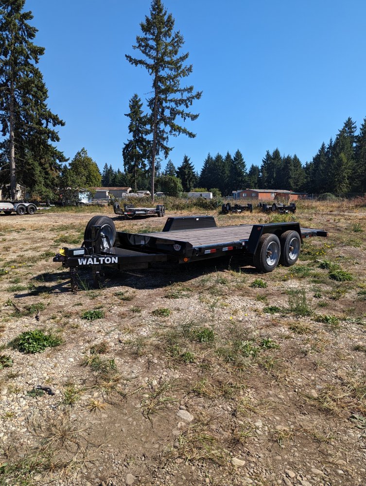 Walton 7x18 16,000 Flatbed