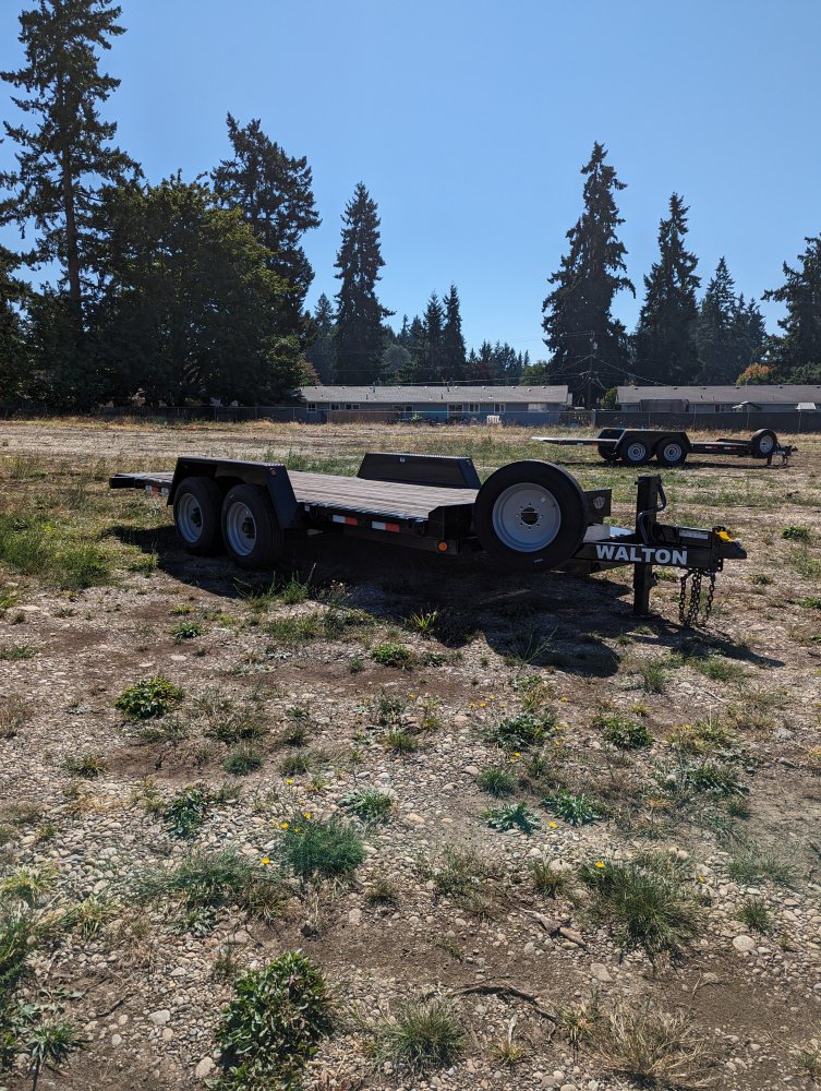 Walton 7x18 16,000 Flatbed